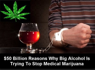 BIG ALCOHOL BLOCKING MARIJUANA LEGALIZATION